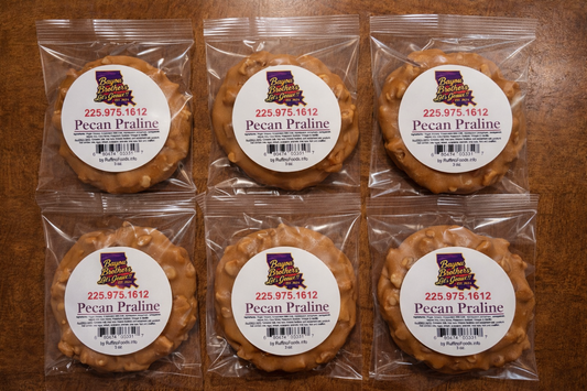 6 pack of Cajun Goodness Pralines