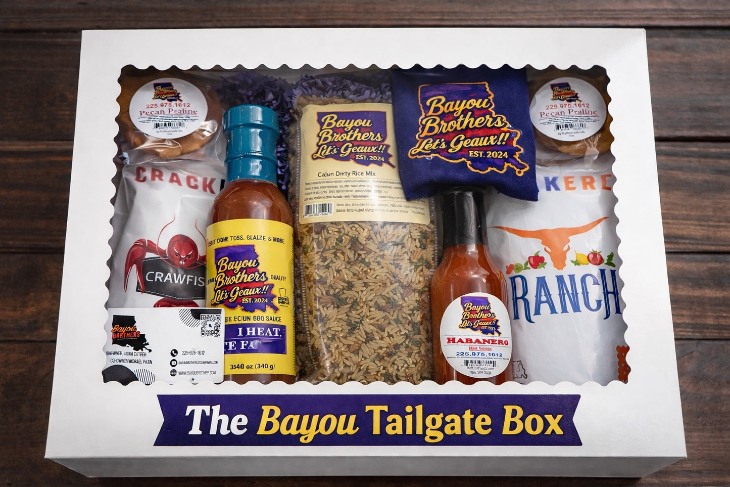 The Bayou Tailgate Box