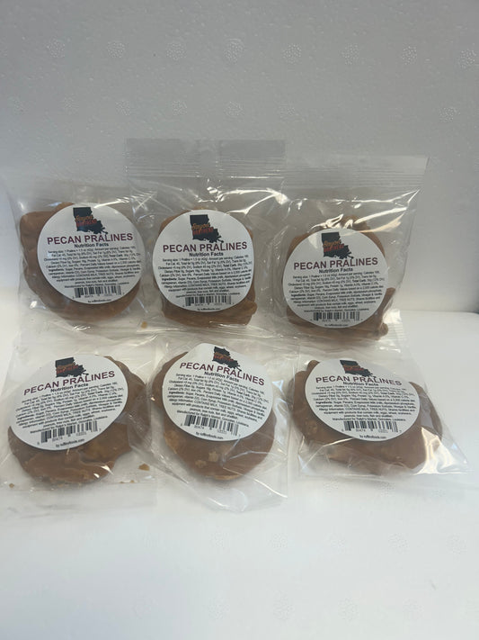 Bayou Brothers Pecan Praline 6 Pack
