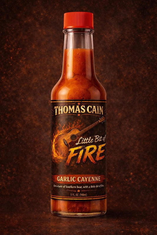 Thomas Cain "Little Bit of Fire" Hot Sauce
